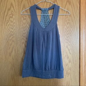 Gray tank top